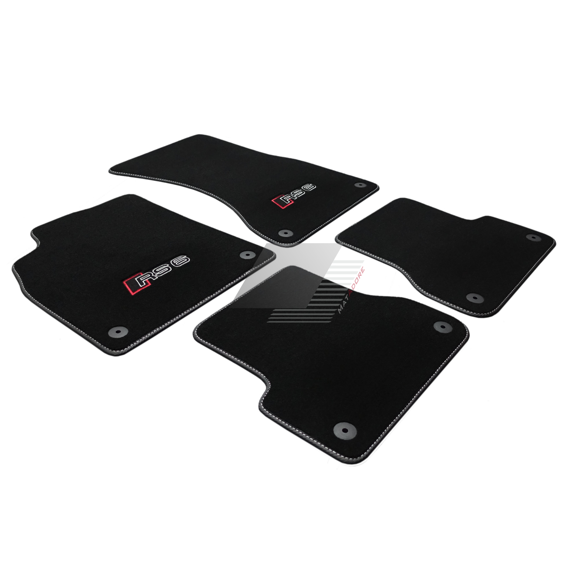 Audi A6 C6 Floor Mats 2004-2011 *RHD #RS6 Middle